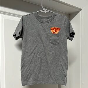Crewcuts xs (4-5)  T-Shirt with Pizza Slice Pocket